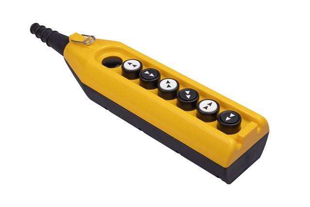 PV Series 7 Hole Double Speed Blind Cap Crane Pendant Station